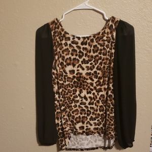 Leopard Blouse